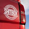 Certified Shitbox Decal Sticker, FOR Car Truck Window