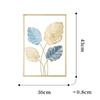Nordic Vintage Metal Ginkgo Leaf Iron Wall Hanging Photo Frame Art Home Living Room Background Wall Decoration Accessories