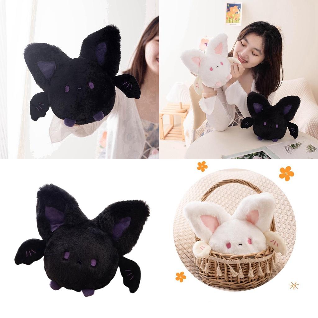 Süßes Halloween-Fledermaus-Rundes Plüsch-Kaninchen-Kissenkissen Großhandel