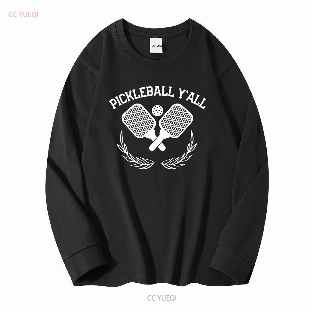 Pickleball Yall Shovels Sports Funny T Shirt vintage Washed Breathable designer clothes Stylish graphic homme Slightly