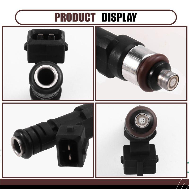 Precise For Ford Focus Fiesta Mondeo Edge Ecosport 1996-2023 4Pcs Fuel Injector Nozzle 8A6G-9F593-AA