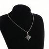 Trendy Crucifix Necklace Pendant Neck Chain Gift For Men With Chinese Artistic Touch In Multiple Metallic Finishes