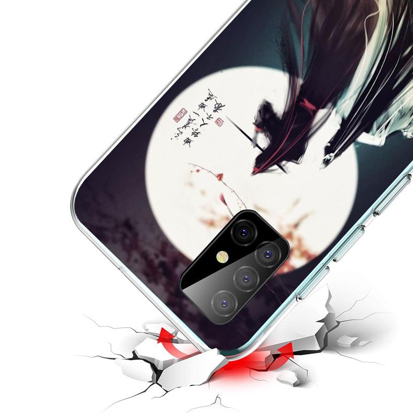 Anime Mo Dao Zu Shi Cover Phone Case For Samsung Galaxy A12 A22 A32 A52 A72 A02S Phone Case Note 20 Ultra 10 S10 Plus A51 A71 A5