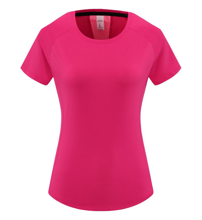 Custom Women's Quick Dry Sports T-Shirt for Morning Runs, Badminton & Volleyball - Comfortable Loose Fit, Short Sleeve