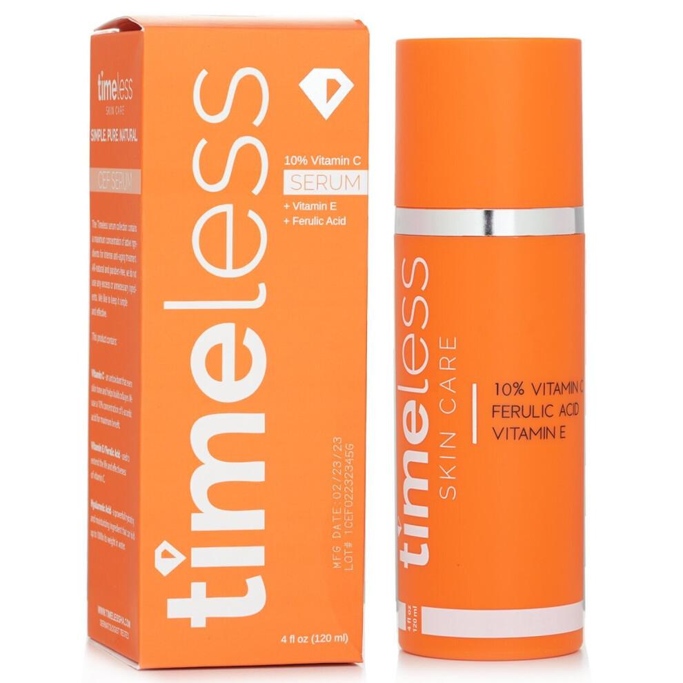 Ser cu Vitamina C Plus E 10% Acid Ferulic de la Timeless pentru Unisex - 4 oz Ser