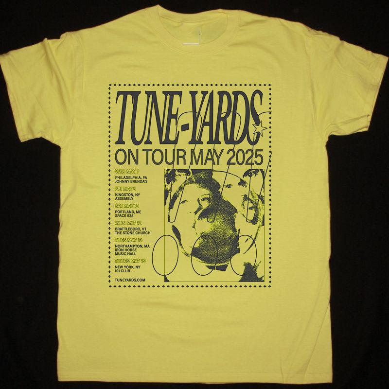Tune Yards Band On Tour T Shirt Full Size S-5XL Unisex T-Shirt XXL