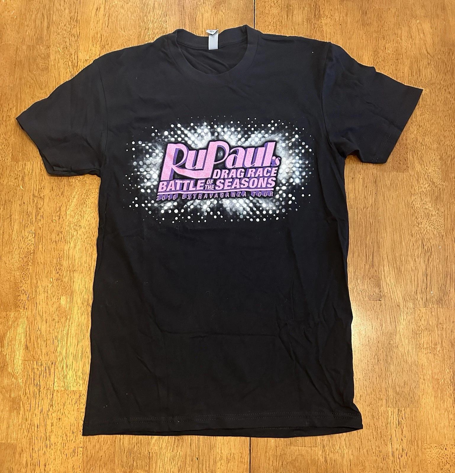 RuPaul’s Drag Race 2016 Battle Of The Seasons Tour T Shirt XS S