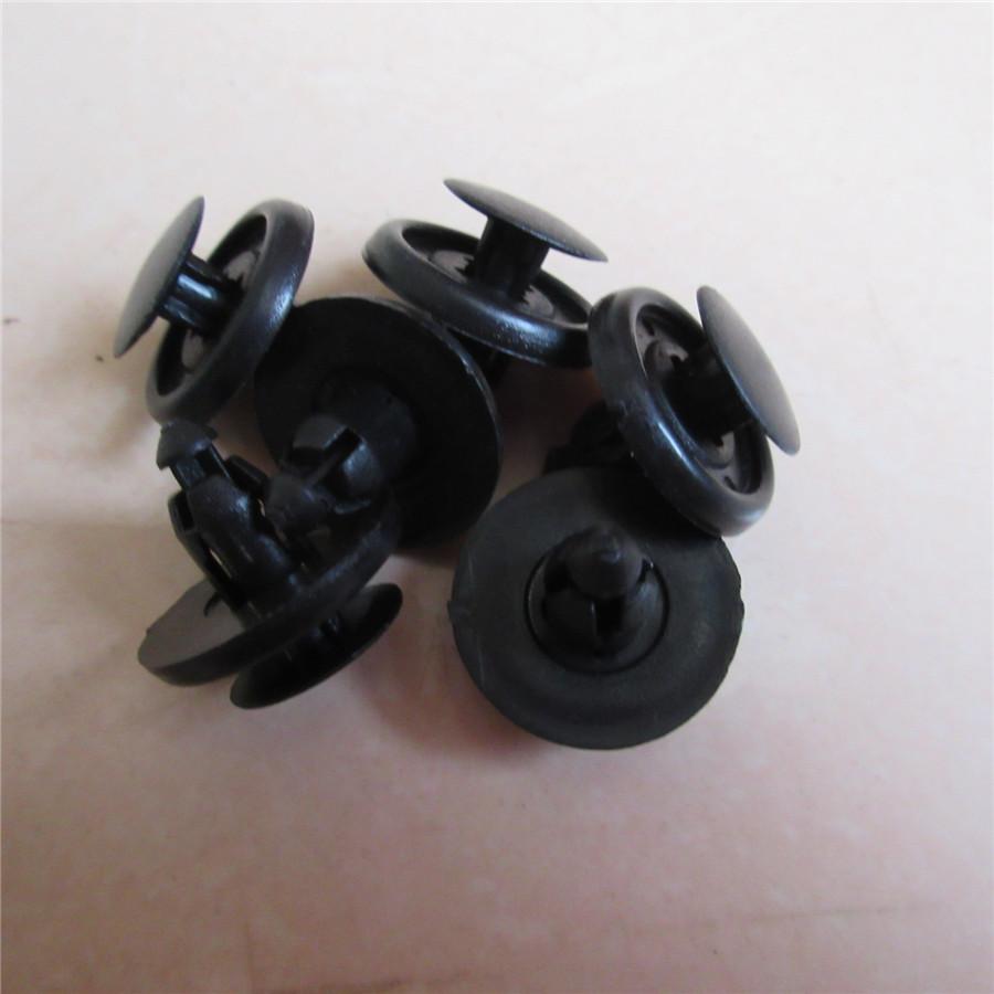 100Pcs Car Mixed Plastic Rivets Fastener Fender Bumper Push Pin Clips Universal