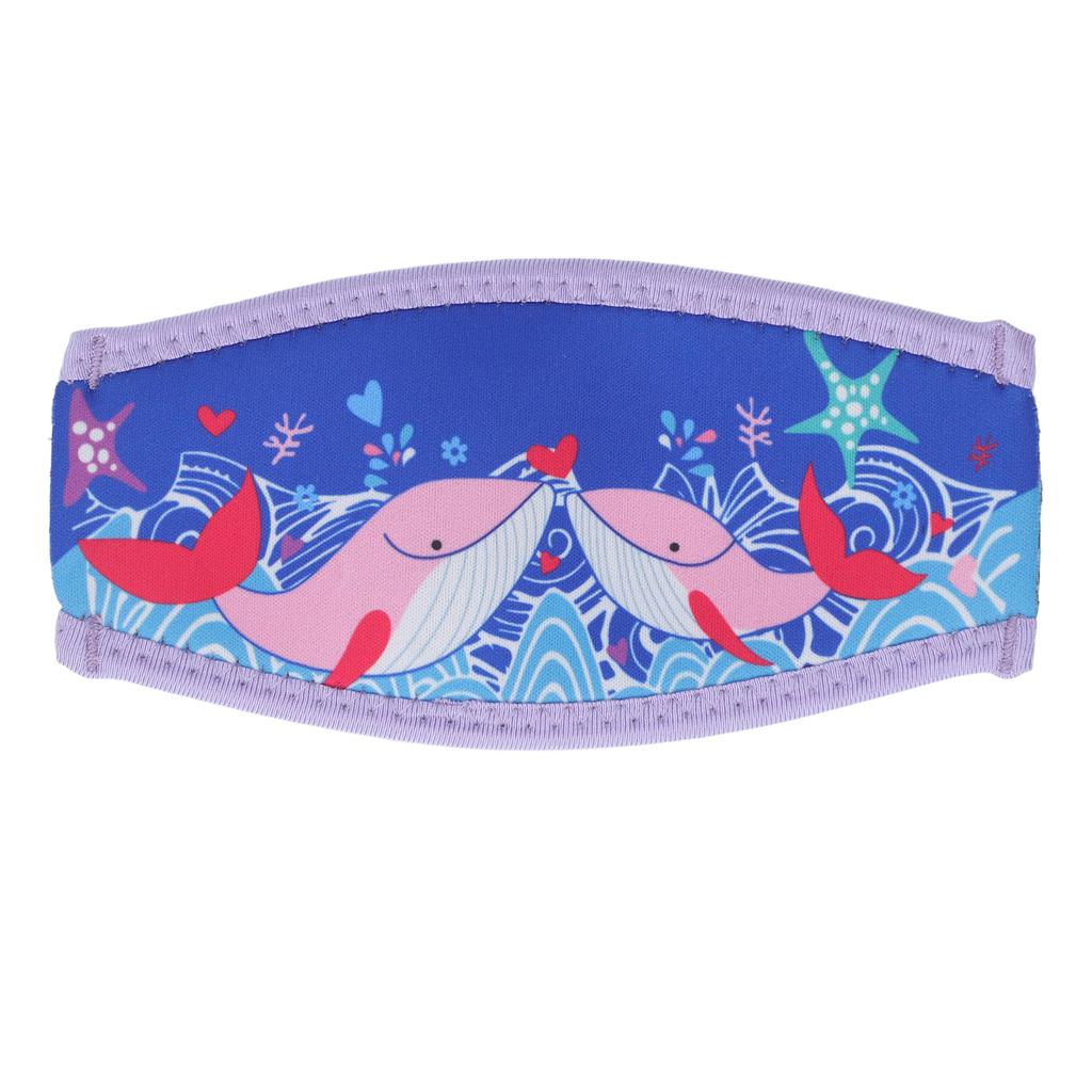 Taucherbrillenbandabdeckung Doppelschicht Neopren Tauchen Wickelband Haarschutz Wickel für Tauchen