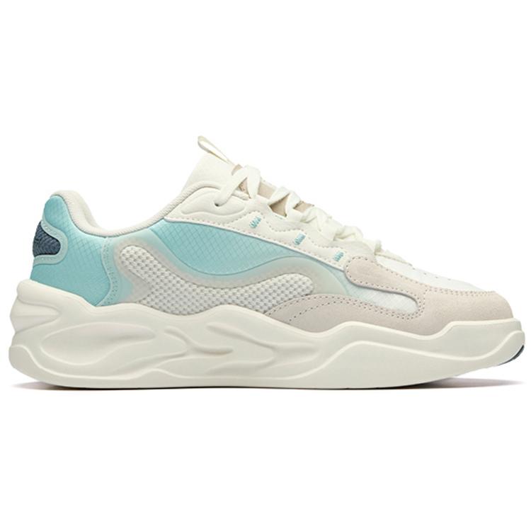 Anta Tianxing Mesh Abrasion Resistant Low top Sports Casual Shoes Men's White Blue Gray 112238091R-2