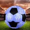 SIZE 5 Queen of the South FC Soccer Ball Colorful All Ages Machine Stitched PVC Competition Ready Durable High-Bounce