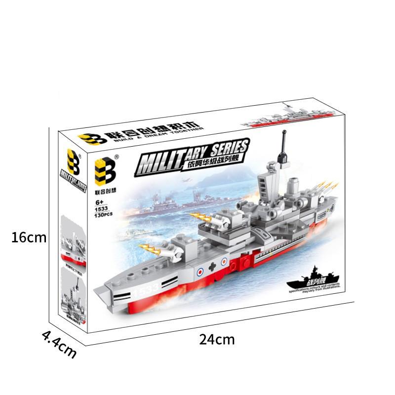 Aircraft Warship Carrier Assembly Building Block Model Ornament Children Toys