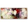 Canvas Print, Female Face Abstract