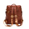 New wide shoulder strap large capacity student backpack fashionable niche design high sense backpack women