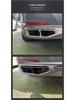 BMW 7er (2019-2021) Edelstahl Vierfach Auspuffblenden und Endrohrrahmen Zubehör