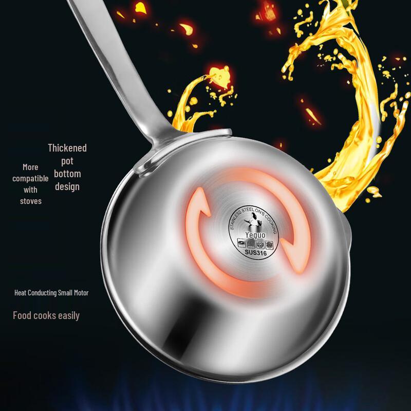 Yoshidasho Stainless Steel Frying Pan with Pouring Spout