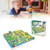 Snakes And 3d Ladders Kids Board Game Education Toy Parent Child Interaction