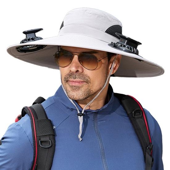 Outdoor Bucket Hat Wide Hat with Brim Fishing Dual