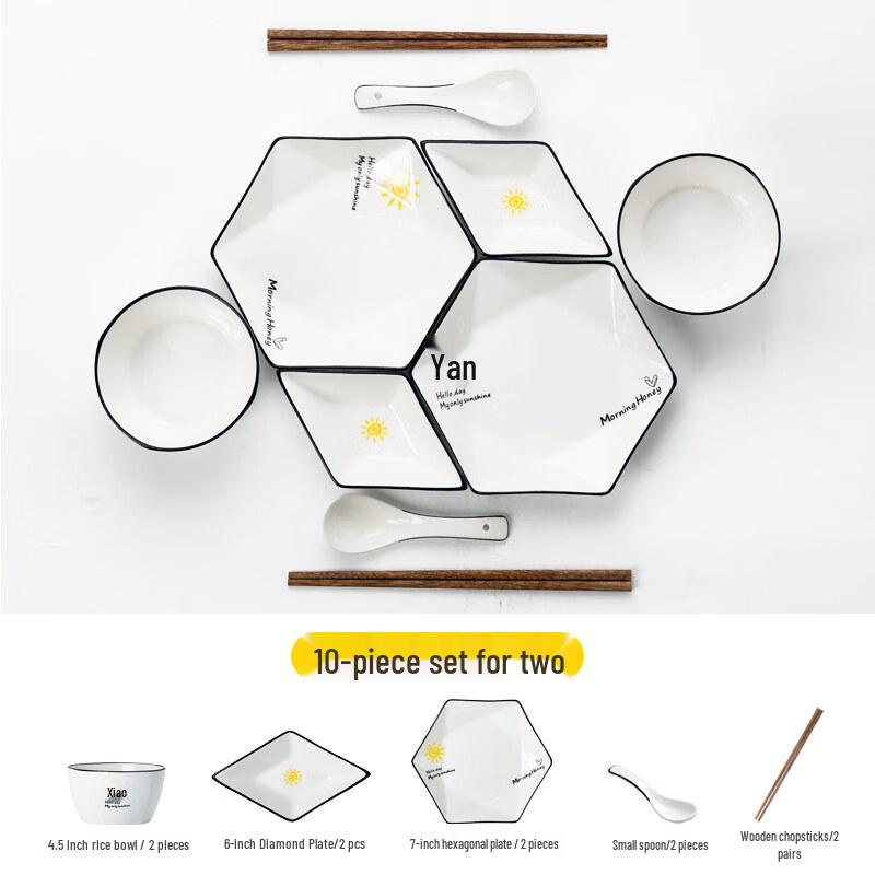 

Naijiang European Style Ceramic Dinnerware Set