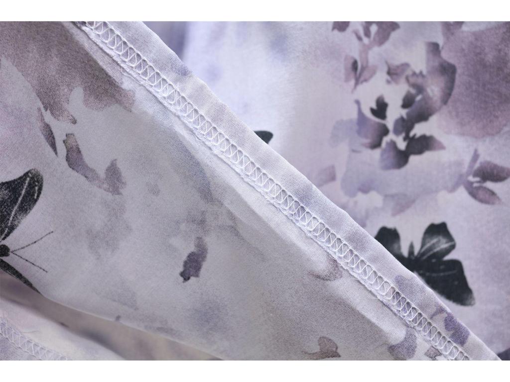 Letnia odzież domowa w kwiaty 2025: Luźne, swobodne spodnie do spania w stylu retro i top w dużym rozmiarze