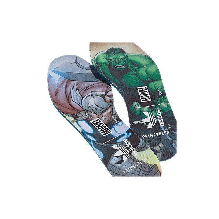 Marvel x adidas Stan Smith Hulk Unisex-Sneaker Schwarz Core-Black Silber-Metallic GZ5993