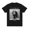 Yungblud Idios Stampa Grafica Quadrata Nera T Shirt Abbigliamento Donna Manica Corta T-shirt Casual Oversize Top Magliette