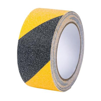 Schwarz und Gelb Rutschfestes PVC Treppenband - Mattiert, Wasserdicht, Abriebfest