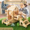 Xianci Luban Wooden Mortise & Tenon Building Blocks for Kids – Educational Architect House Toy