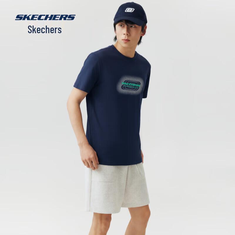 Skechers Unisex Knit Short Sleeve T-Shirt L126U040 L
