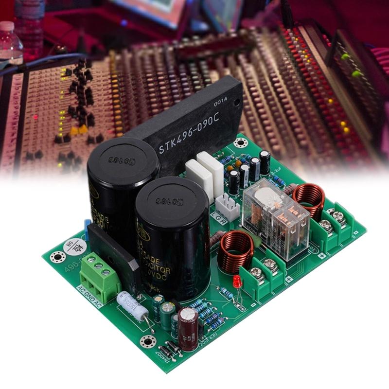 HighPowerDickschicht STK496-090 Doppelkanal 200W 100Wx2 HIFI Dickschicht Leistungsverstärkerplatine Fertig