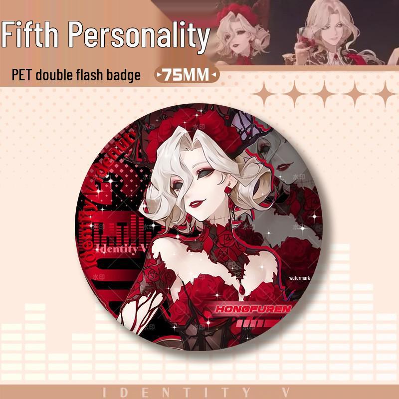 Identity V Concert Series Joseph Laser Embossed Double Flash Badge