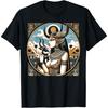 Hathor Egyptian Mythology Diety Pyramid Ancient Egypt T-Shirt(2)