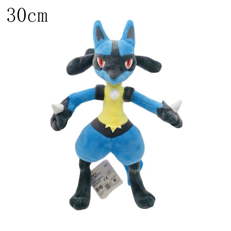 Dark Lightning Pikachu Peluche Plush Toy Stuffed Doll Eevee Charmander Squirtle Charizard Bulbasaur Doll Baby Xmas Gift
