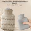 Silicone Hot Water Bottles 300ml Water-filling Bottle Portable Warm Water Bag  Female