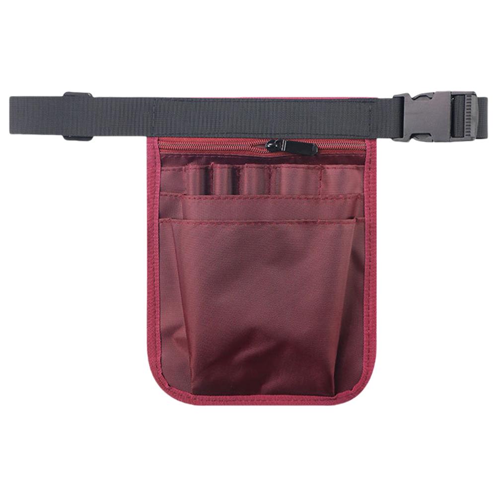 Server Apron Waist Pouch with Pockets Waitress Accessories Bag Adjustable Belt Waist Money Tool Bag for Restaurant Hotel Bar