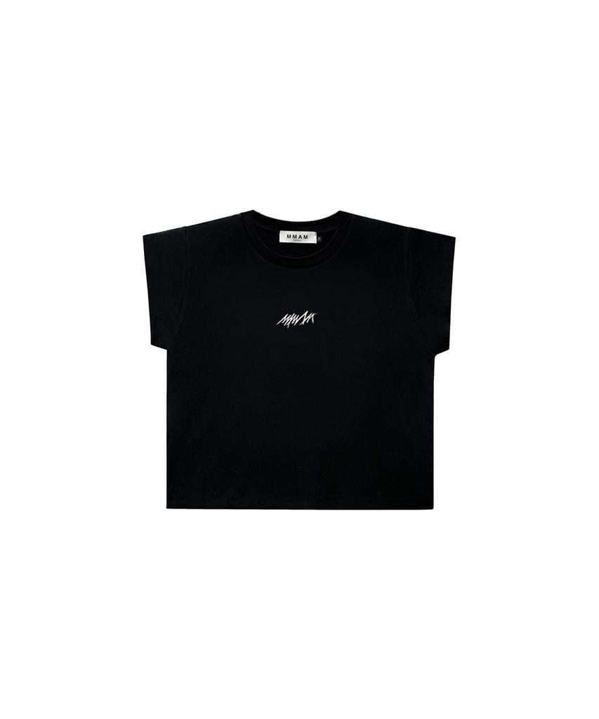 Meuameu Logo Basic Slim T-Shirt