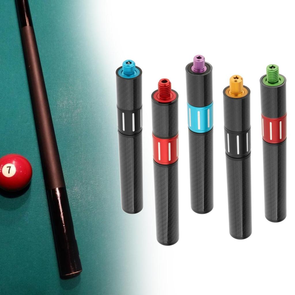 Pool Queue Verlängerungsaufsatz Ende Verlängerer Einziehbar für Billardliebhaber