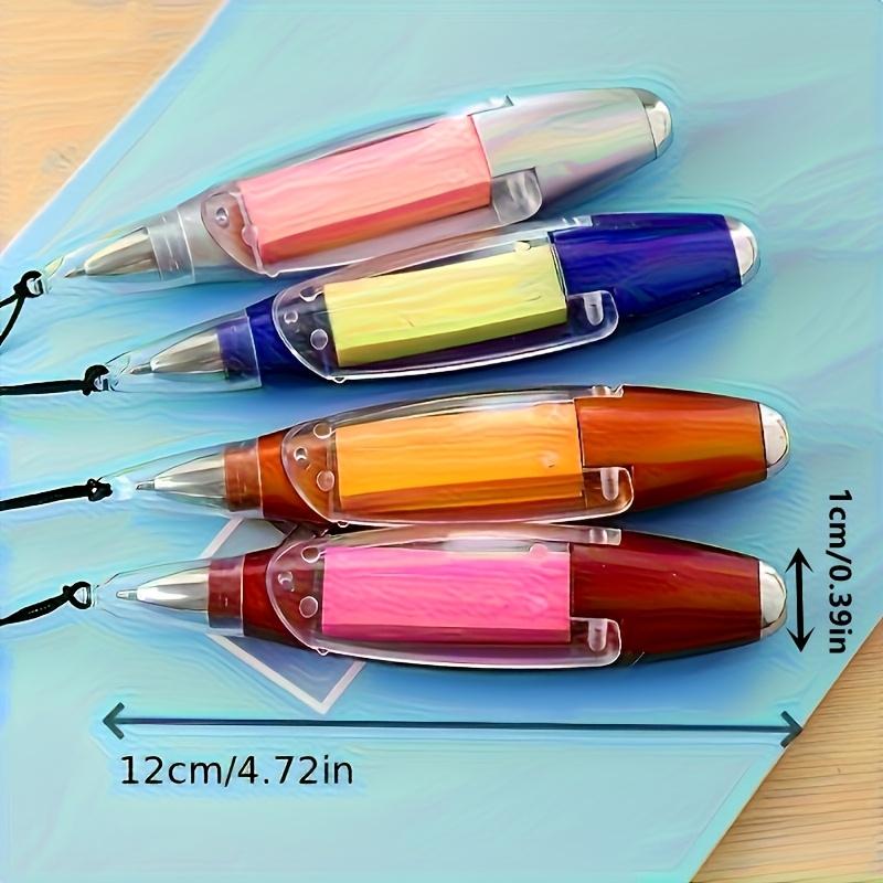 Lanyard Multifunzione con Blocco Note e Penna, Matita a Sfera - Portatile e Scrittura Fluida, Dotato di Gancio Portachiavi Adatto per Ufficio, Esercizio