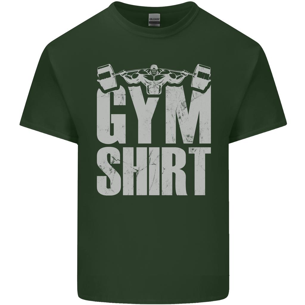 Gym Training Top Bodybuilding Weightlifting Unisexs Light Cotton TShirt