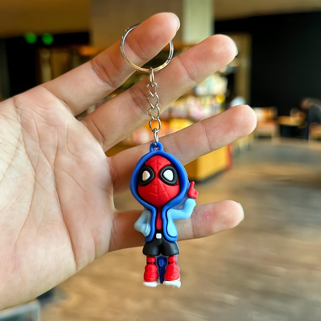 Spider-Man Keychain Cute Spider-Man Bag Pendant Small Gift