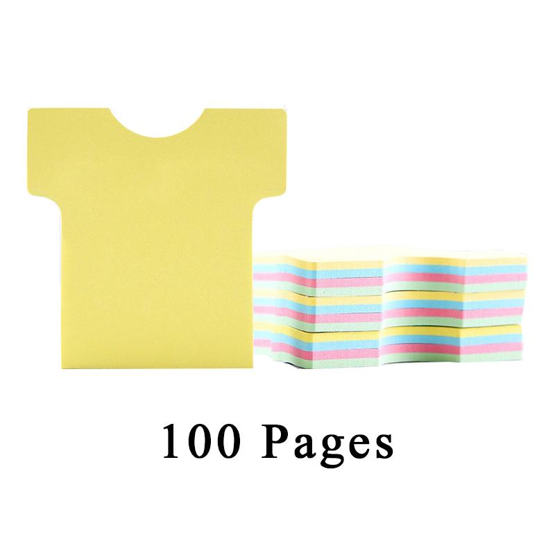 1Book Sticky Note Pads Stationery Paper Mixed Color Self-Adhesive School Office DIY Message Supplies Accessories Decorations ZYF