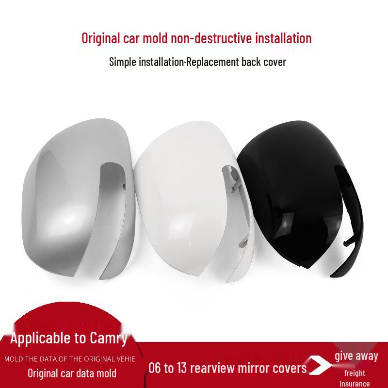 

Подходит для Toyota Camry 2006-2013 Накладка корпуса зеркала заднего вида с отражателем Unpainted - Passenger s Side (Right)
