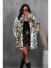 2024 European & American Women's Autumn/Winter Faux Fur Collar Coat