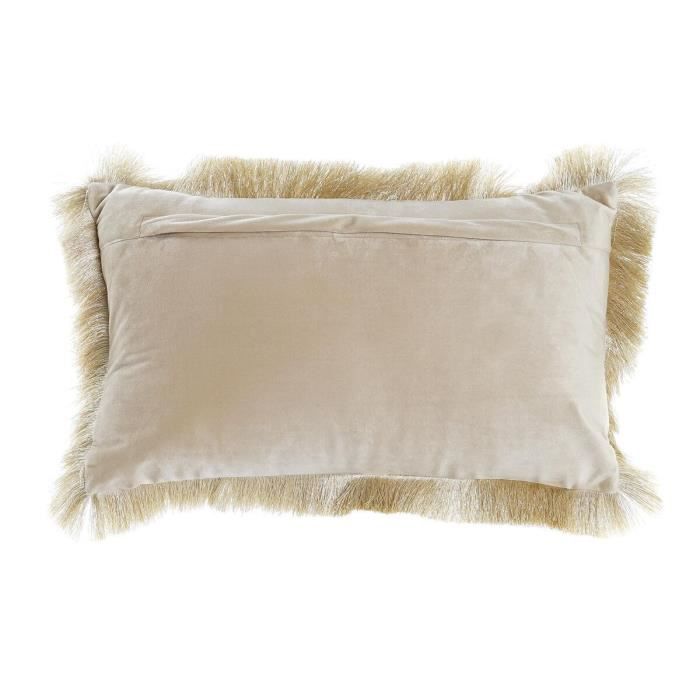 Coussin - Moderne - 50 x 10 x 30 cm - Doré - Intérieur