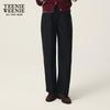Teenie Weenie Women's Relaxed Straight-Leg Casual Pants