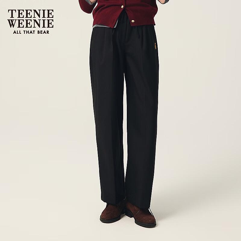 Teenie Weenie Women's Relaxed Straight-Leg Casual Pants