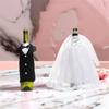 Ceremonial Dress White Gauze Dress Wine Cap Exquisite Wine Bottle Bag  Home Office