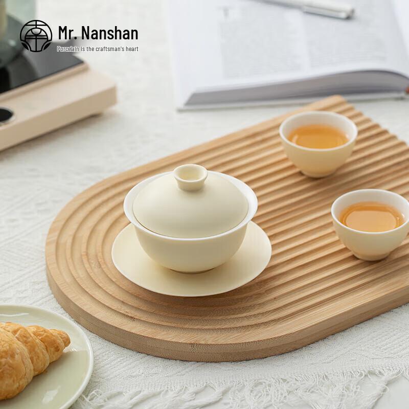 Mr. Nanshan Ceramic SanCai Gaiwan