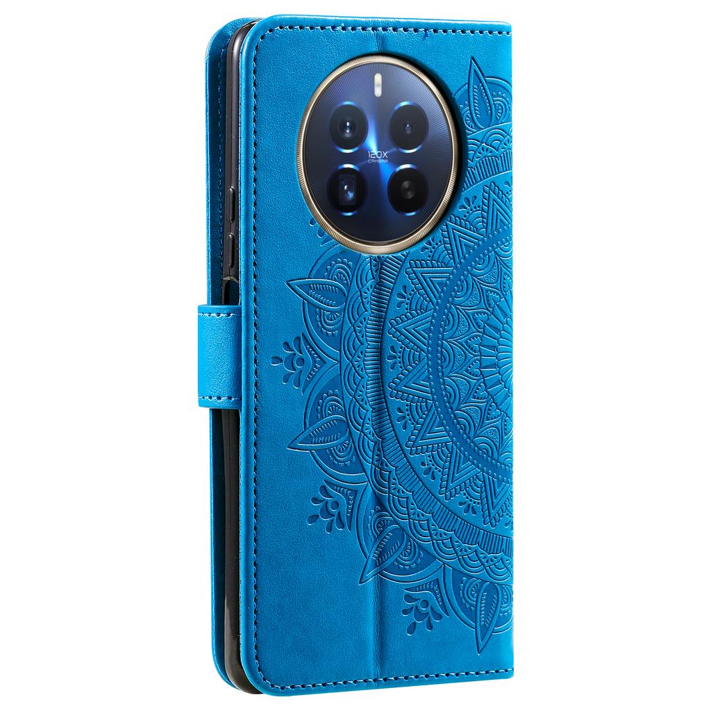 For Realme 12 Pro 5G/12 Pro+ 5G Case Imprinted Full Protection Leather Wallet Phone Cover with Strap