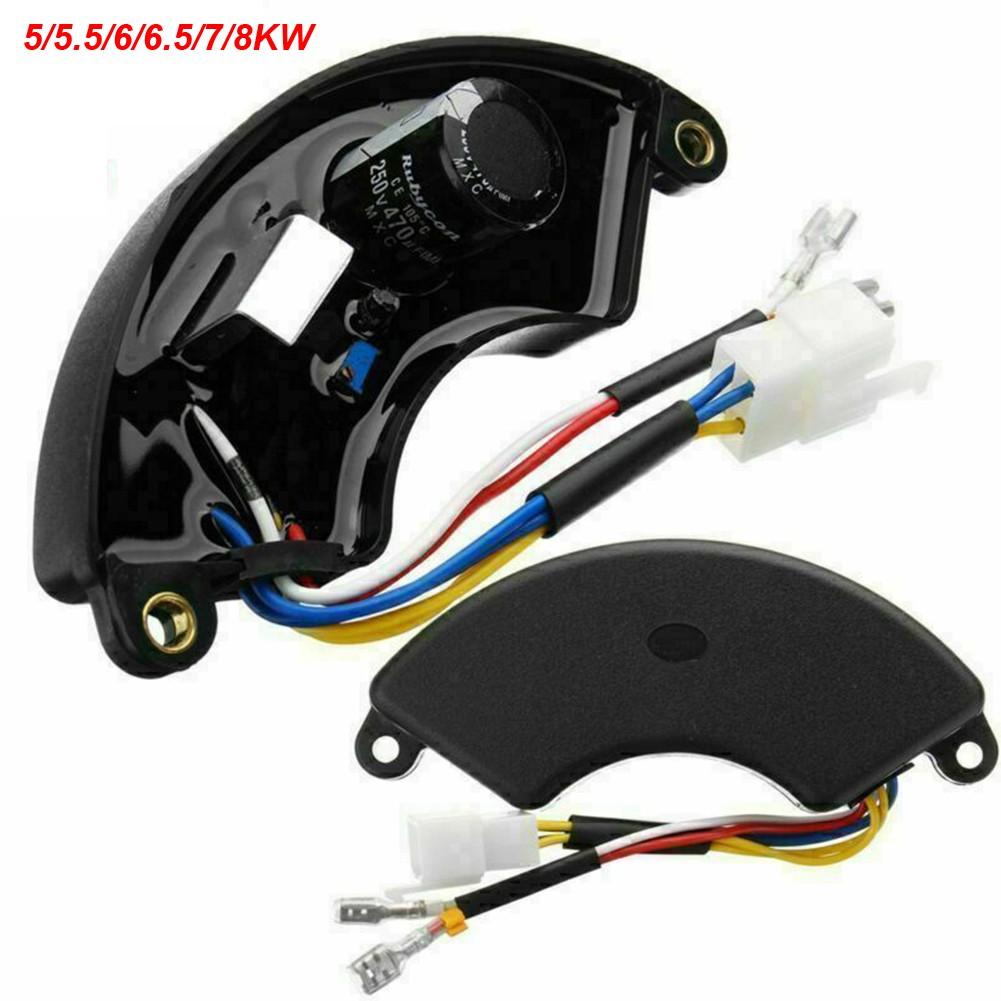 

6KW Regulator 7KW 8KW Automatic Black For Diesel Generator